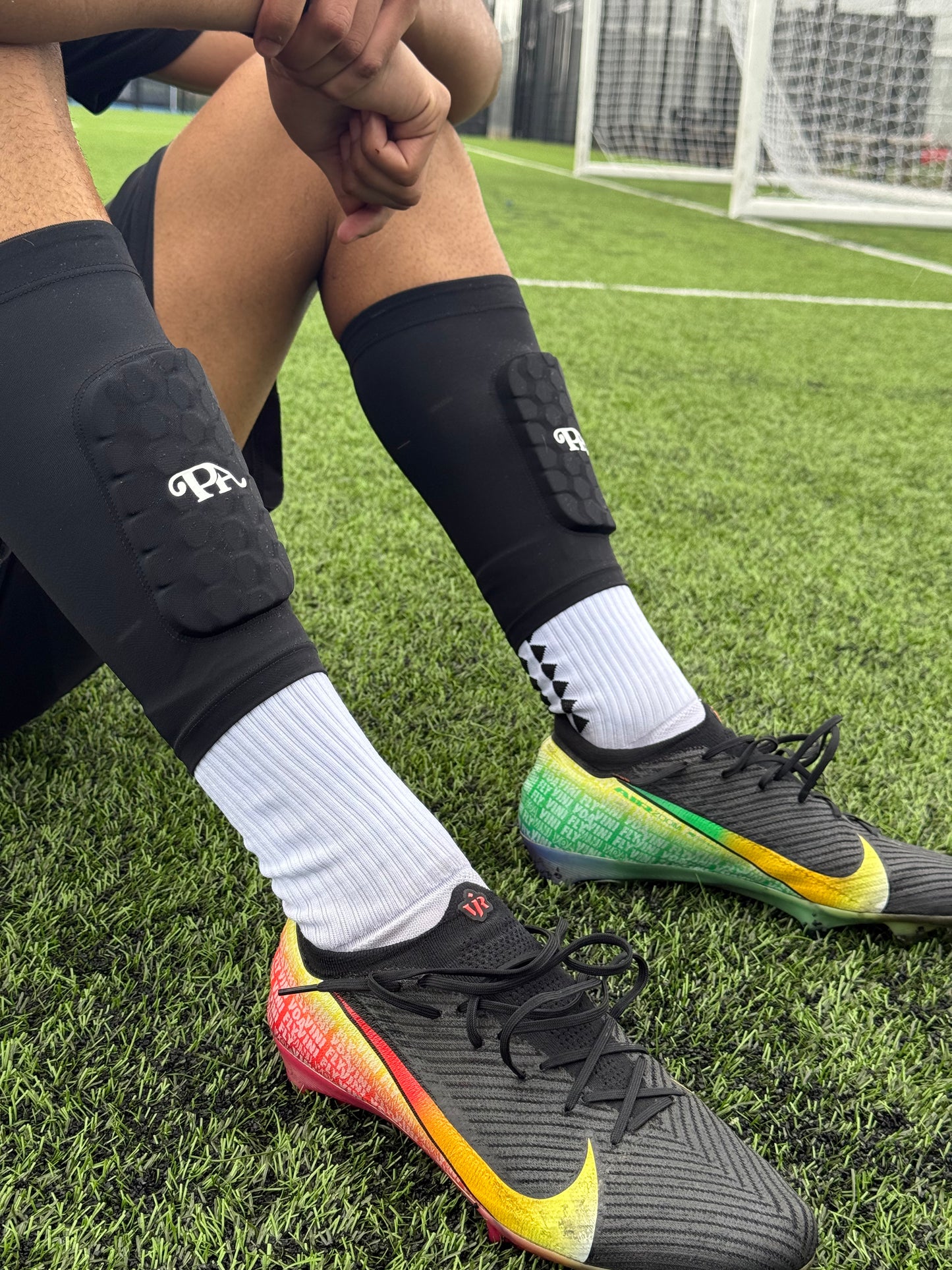 Football Sock Shin Pads